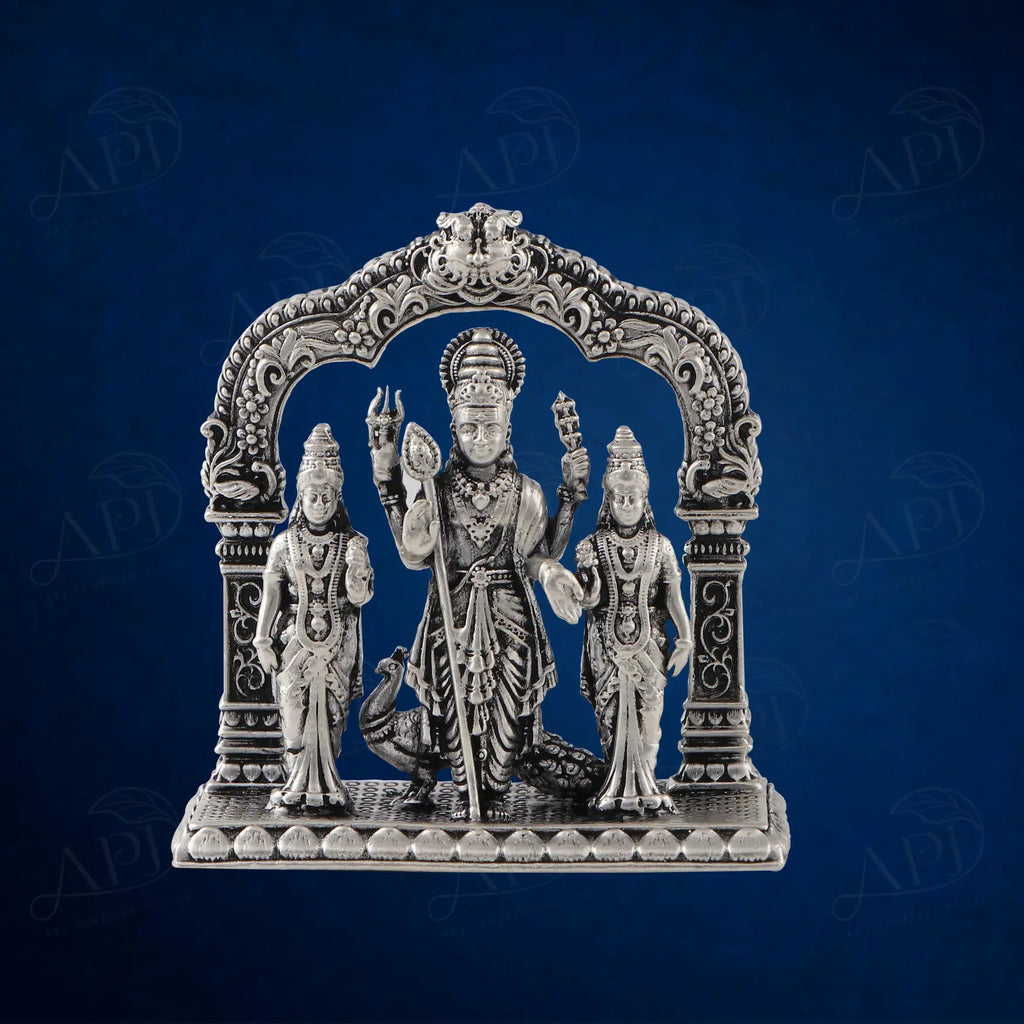 Antique Silver Murugan