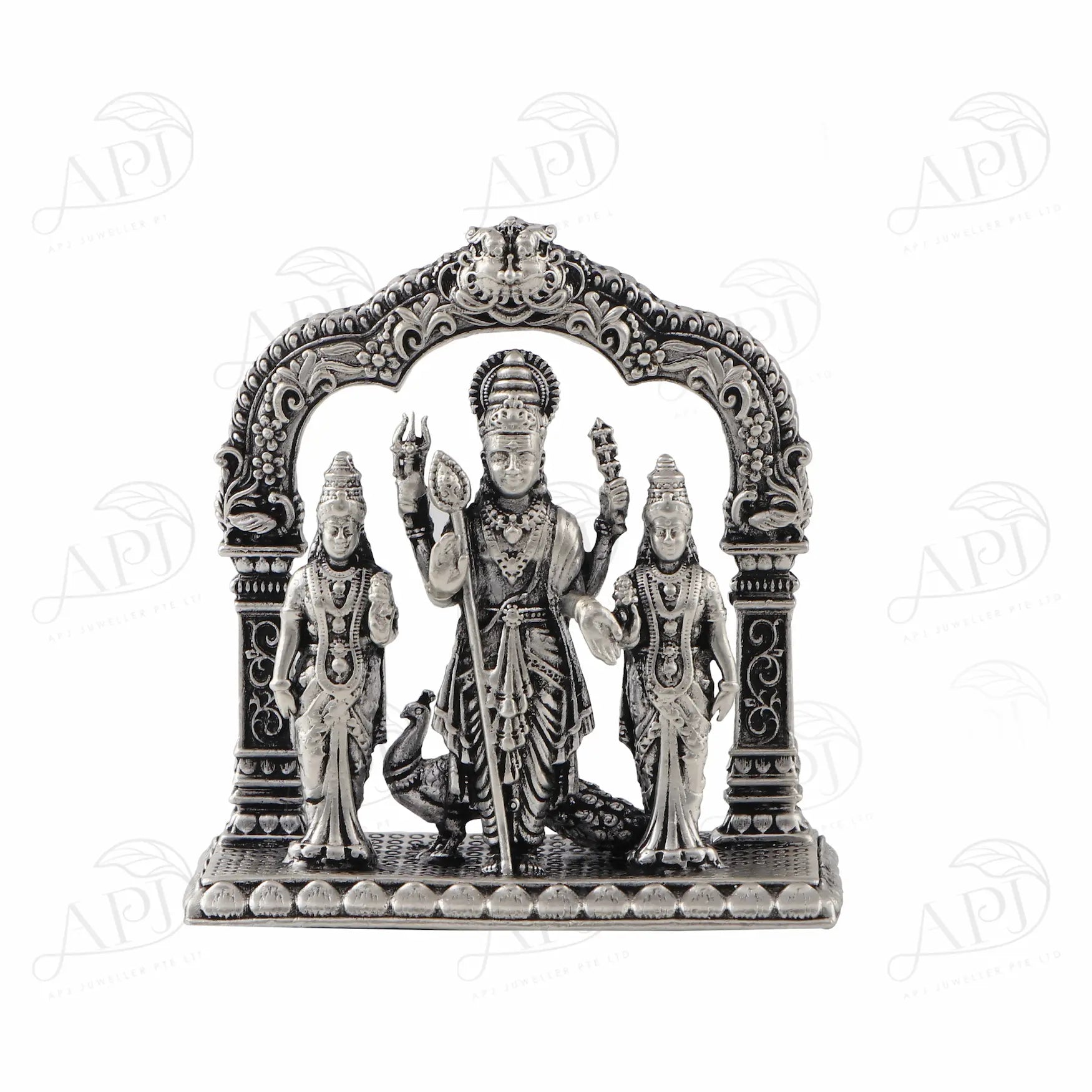 Antique Silver Murugan